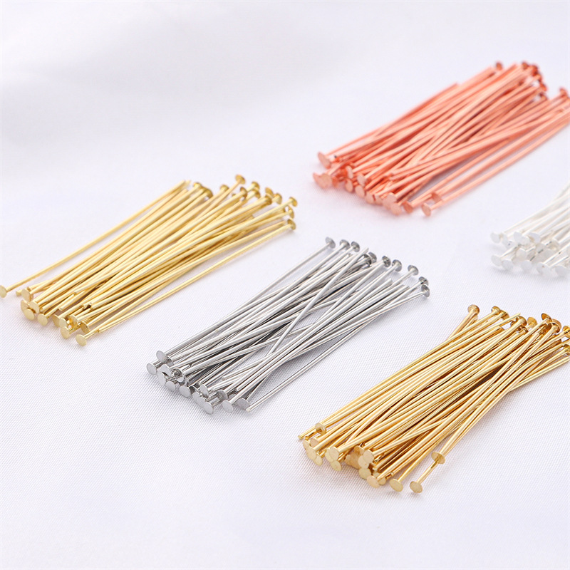 Jewelry Making Supplies Wholesale - 50 sztuk/opakowanie Srebro próby 925 Szpilki