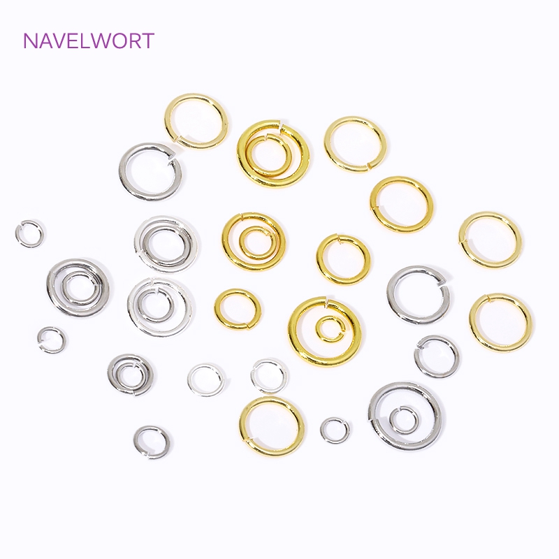 Jewelry Making Ring Tool - 14K/18K pozłacany pierścień dzielony otwarte pierścienie