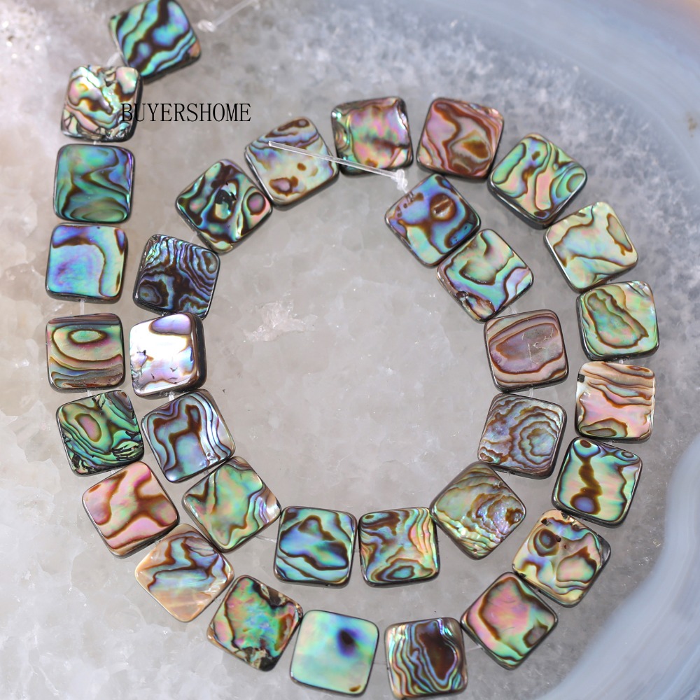 Jewelry Making New Zealand - Niebieskie 12MM naturalny, nowy zelandia Abalone