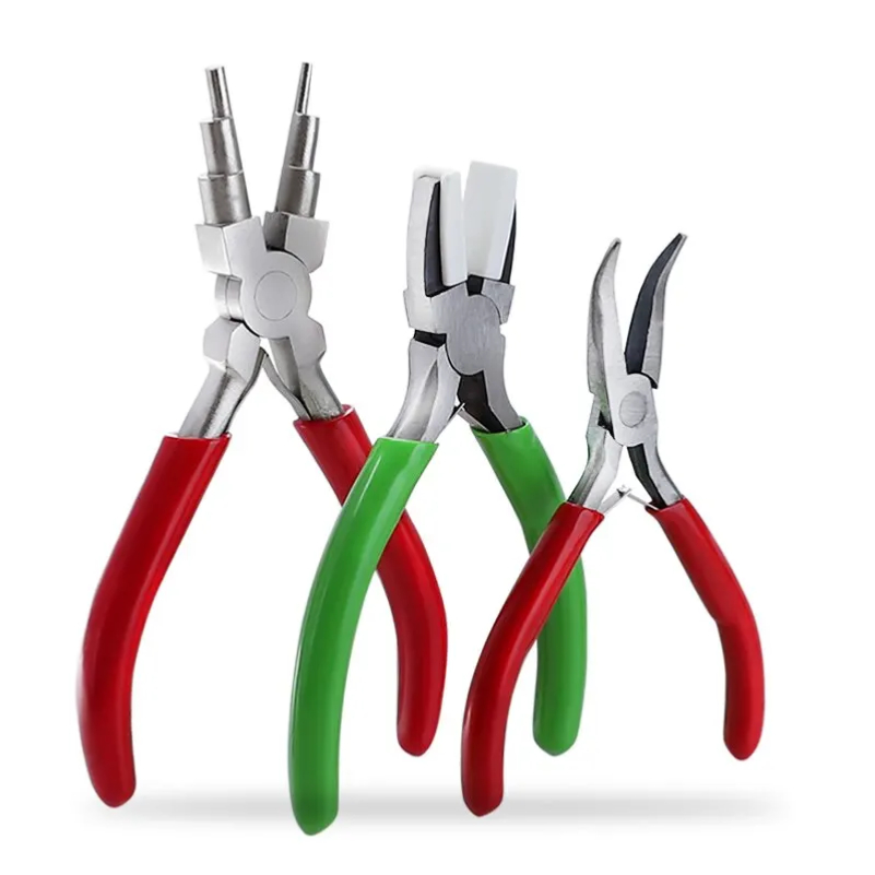 Jewelry Making Loop Pliers - Zestaw 3 sztuk szczypiec jubilerskich 6-w-1,