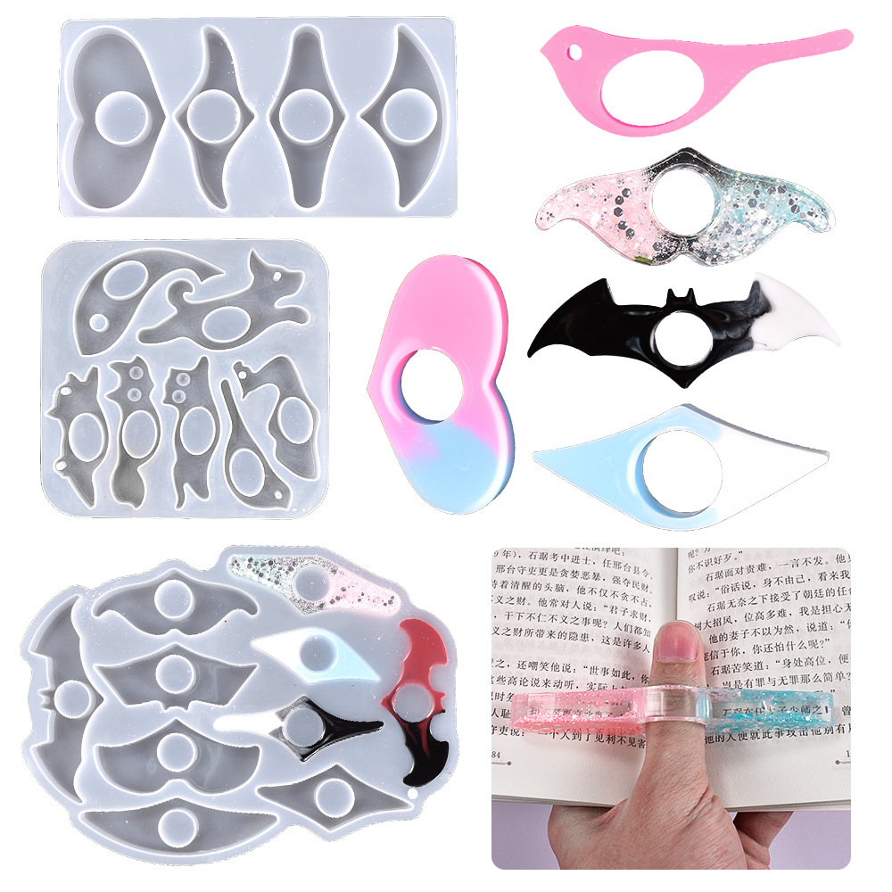 Jewelry Making Books - DIY kryształowe lustro silikonowe formy wielostylowe