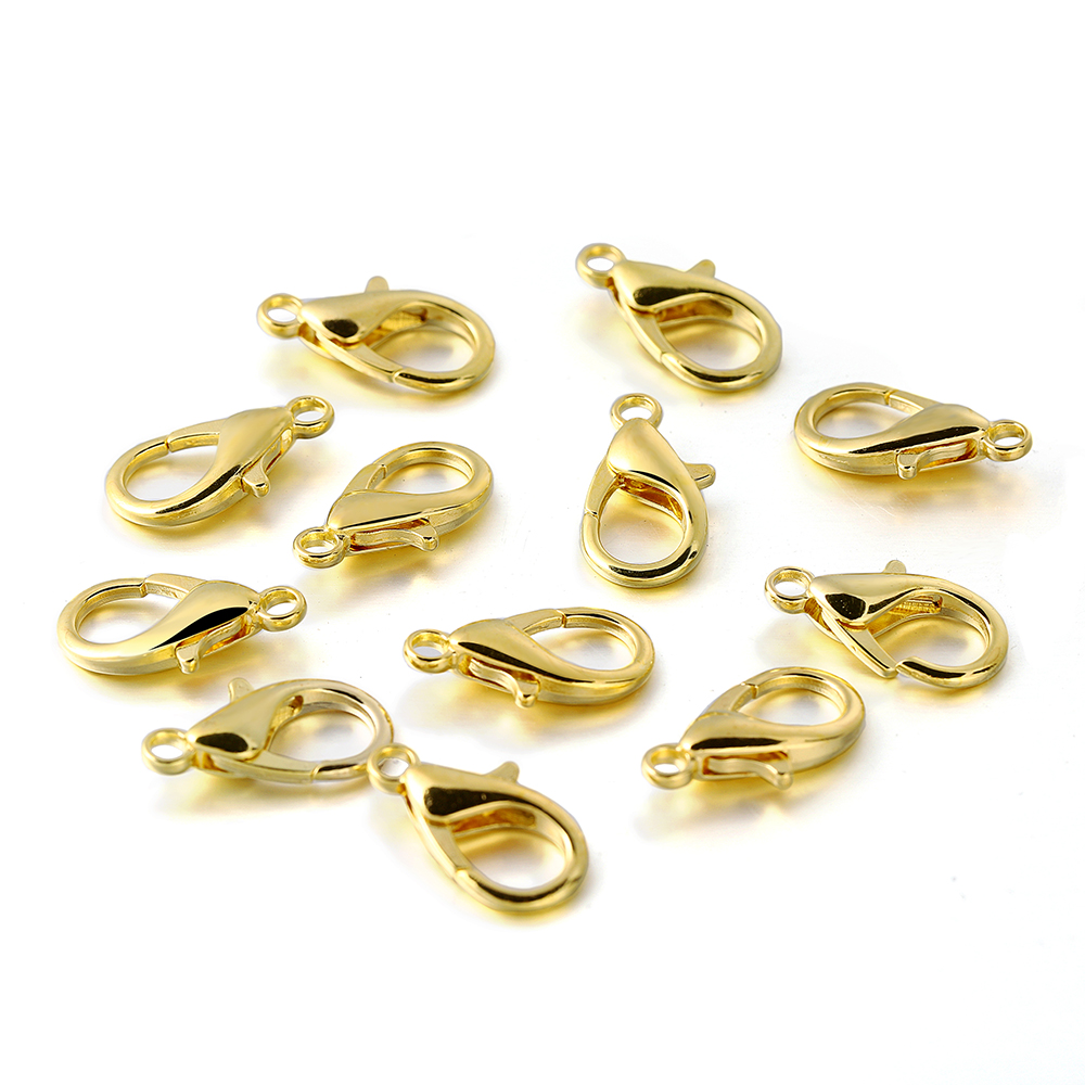 Jewelry Making Supplies Wholesale - 10 szt. Zapięć typu karabińczyk w