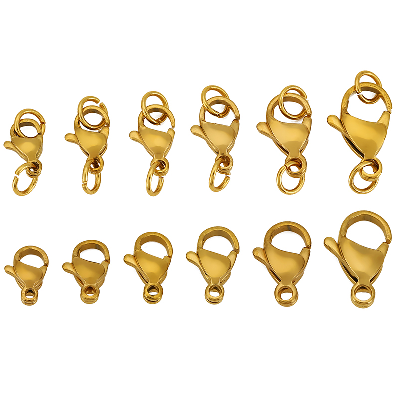 Jewelry Making Ring Tool - 20 szt. Zapięcia typu karabińczyk ze