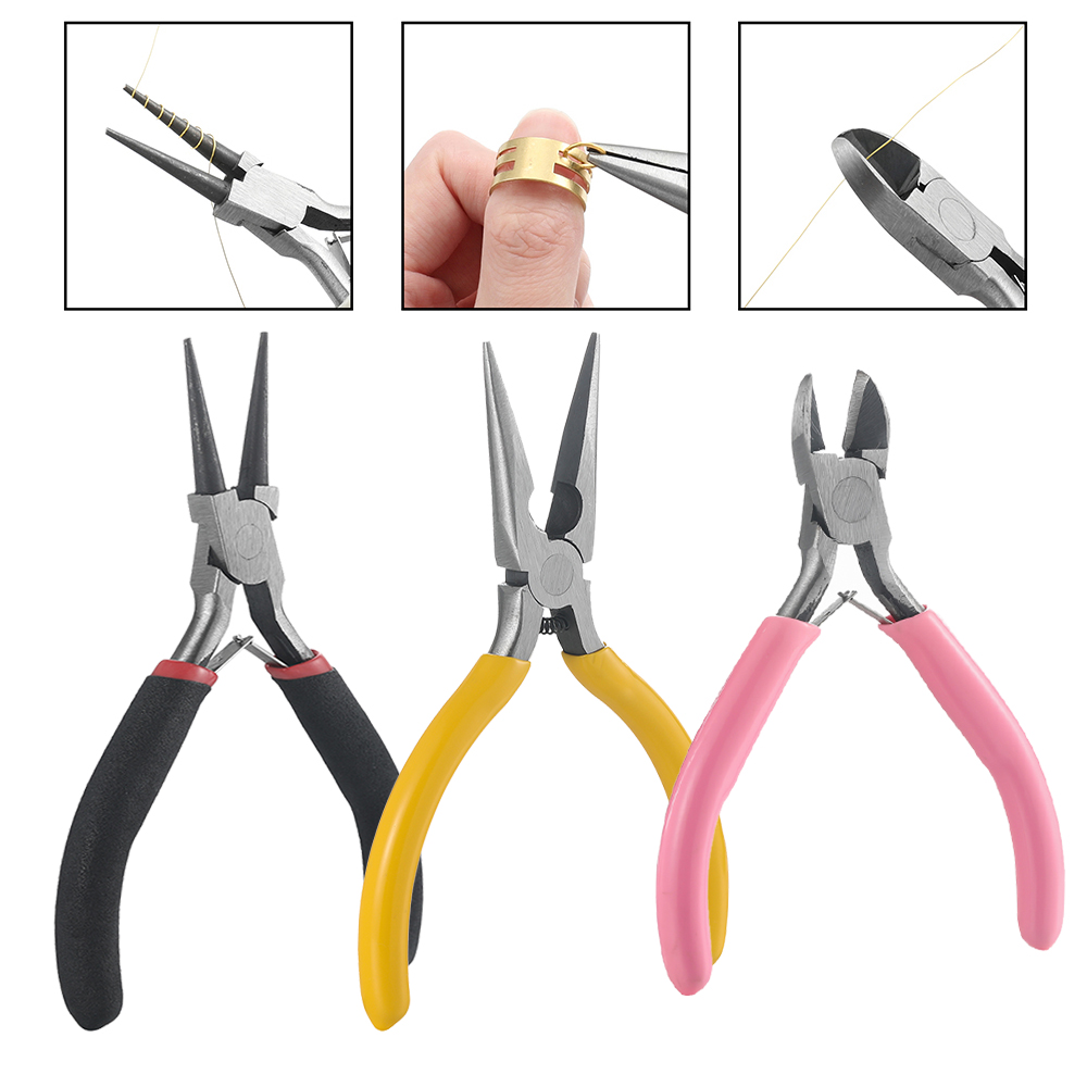 Jewelry Making Loop Pliers - 3 sztuki / zestaw 3 stylów