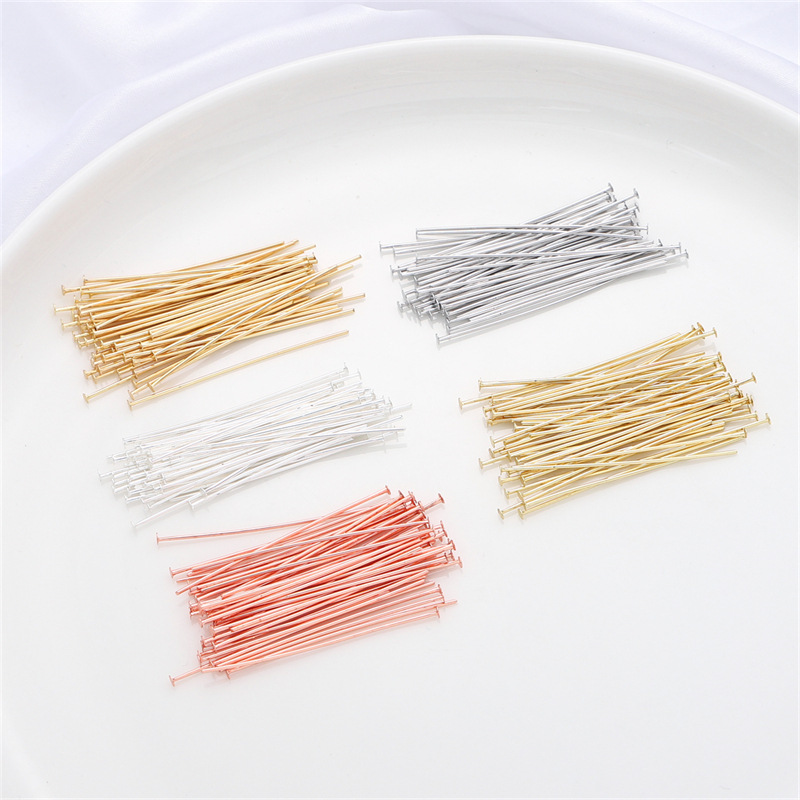 50 sztuk/opakowanie Srebro pró – Jewelry Making Supplies Wholesale recenzja i cena