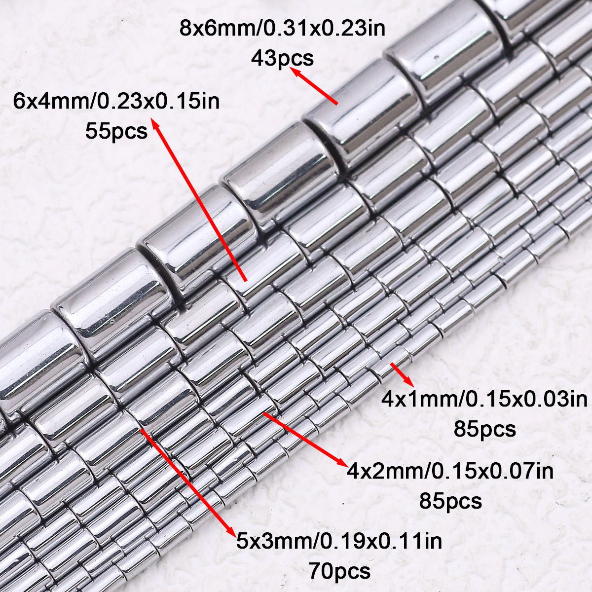 Pozłacana kolorowa prosta rurk – Seed Bead Tube recenzja i cena