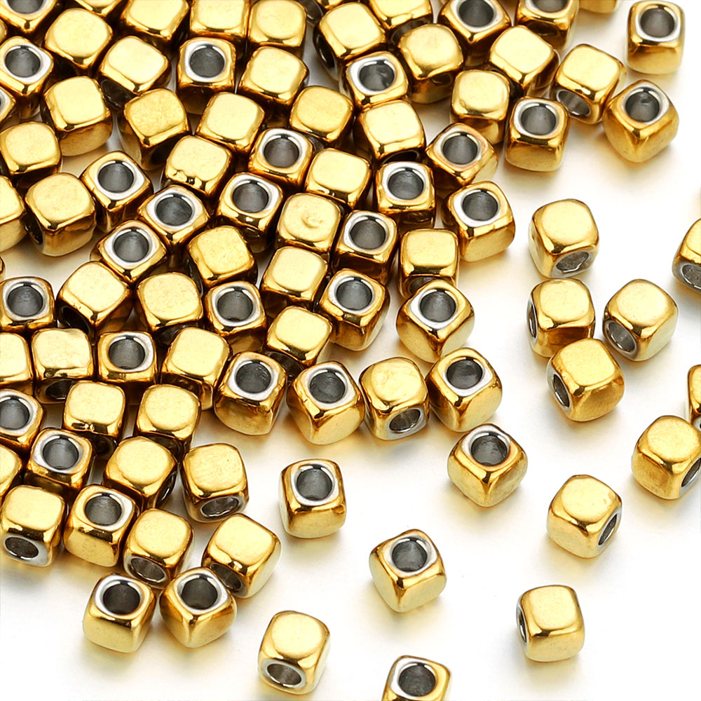 50 szt. kwadratowych koralików – Jewelry Making Supplies Wholesale recenzja i cena