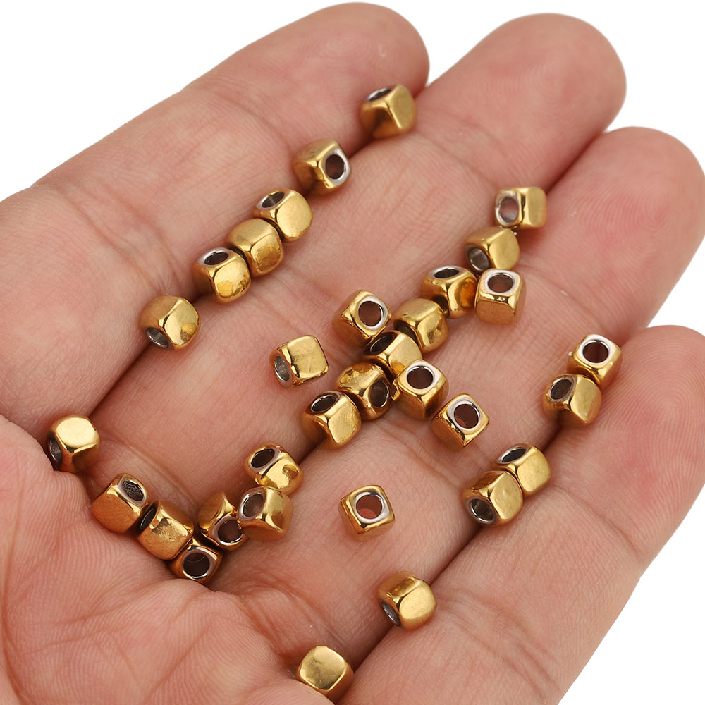50 szt. kwadratowych koralików – Jewelry Making Supplies Wholesale recenzja i cena
