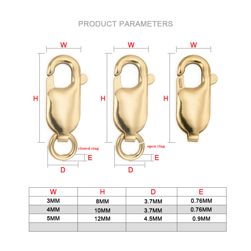 Zapięcie homara 14-karatowe zł – Jewelry Making Supplies Wholesale recenzja i cena