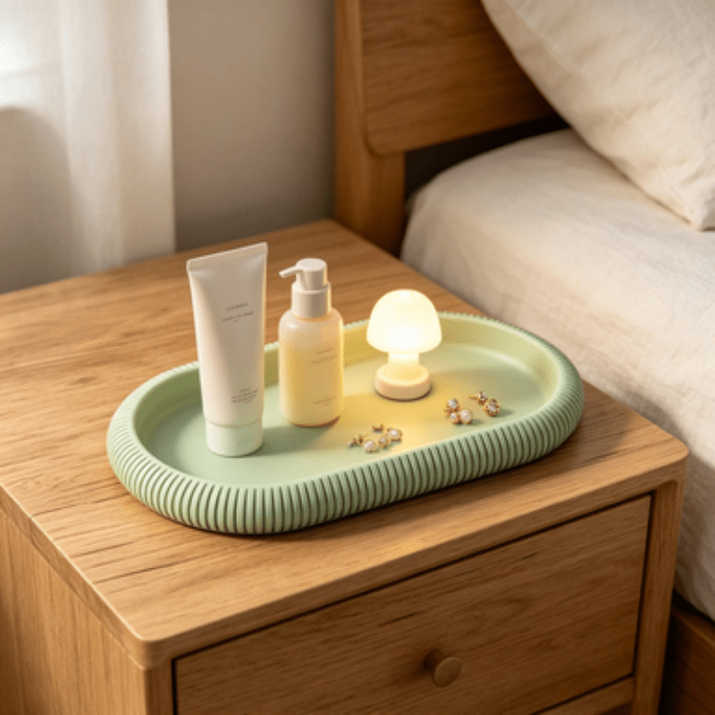 Owalna taca do przechowywania, – Jewelry Making Desk recenzja i cena