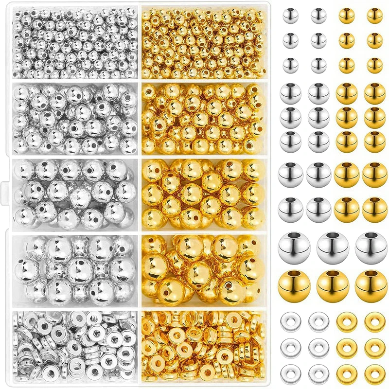 Zestaw 1000 szt. złotych koral – Jewelry Making Course recenzja i cena