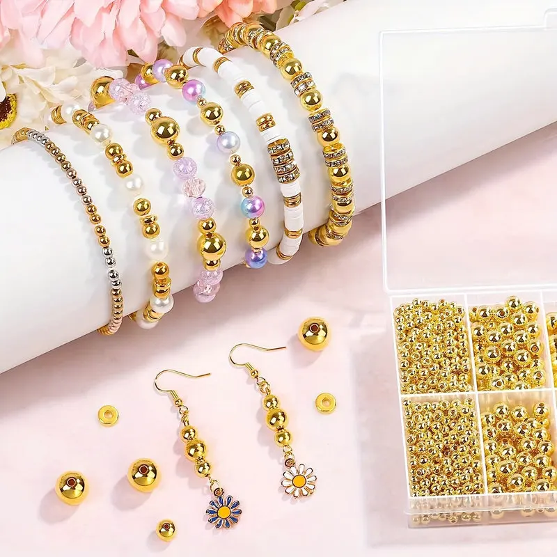 Zestaw 1000 szt. złotych koral – Jewelry Making Course recenzja i cena