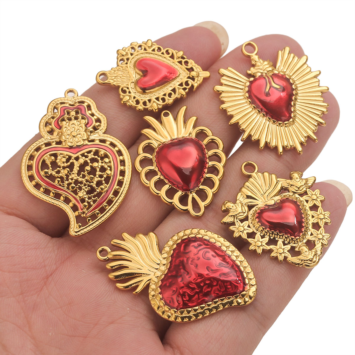 3 szt. Zawieszki ze stali nier – Jewelry Making Supplies Wholesale recenzja i cena