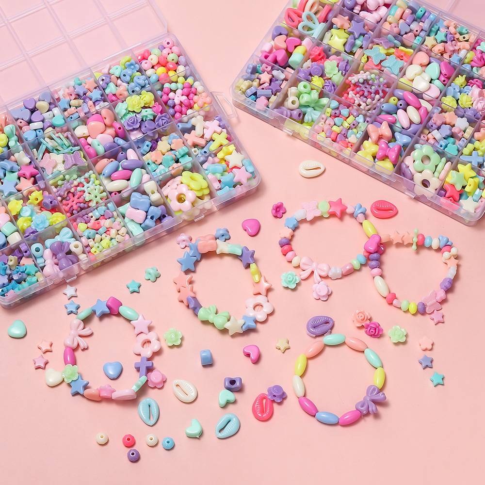 1 Pudełko Kolorowych Akrylowyc – Jewelry Making Birthday Party recenzja i cena